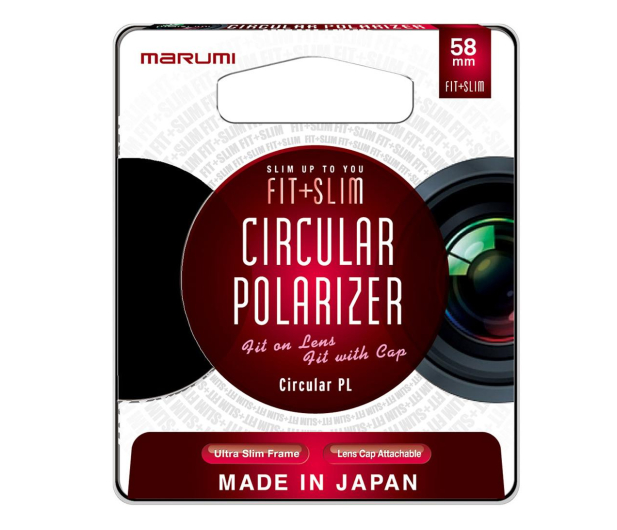 Marumi Fit + Slim Circular PL 58mm - 669076 - zdjęcie